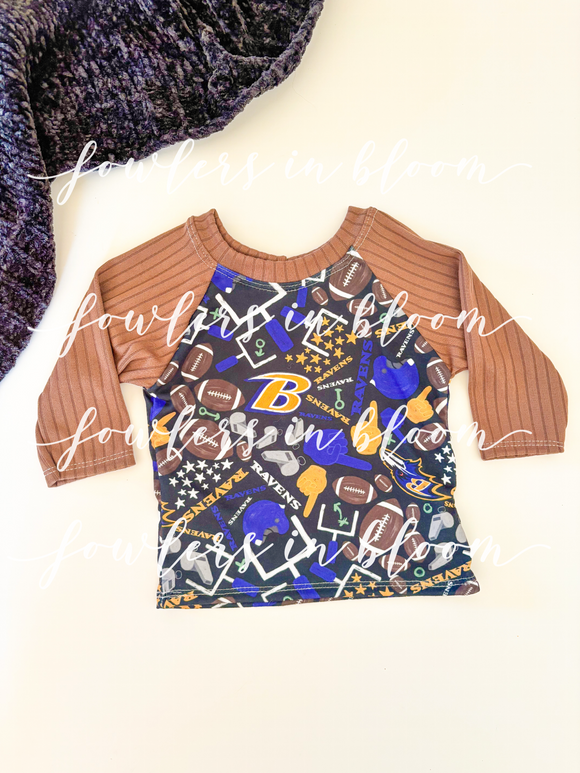 3/6M Baltimore Birds for Boys - Charlie Tee